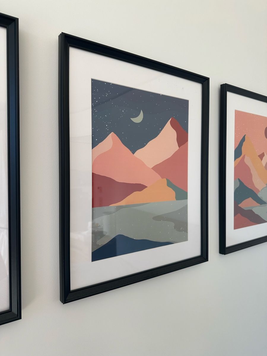 Foto & Immagini: Set of 4 art posters with frames 40x50 cm – Nuovo (secondo la descrizione) da Zürich venduto da Matico2 4