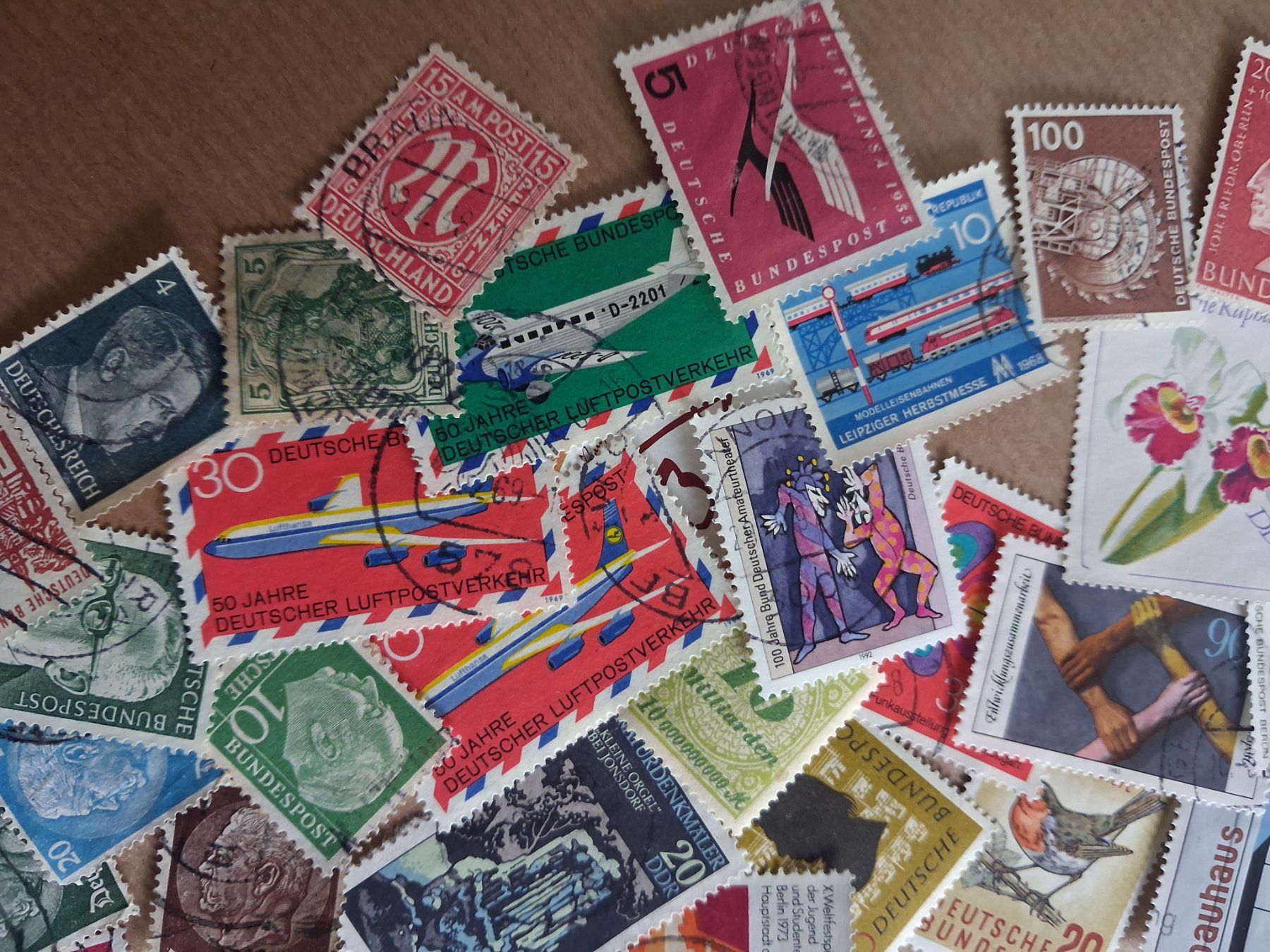 Tutti i francobolli: DE 350+ BM : DDR. D.Post. D.Reich Gestempelt. Schöne Marken – Usato da Hagendorn venduto da siwasi3 9
