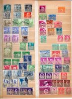 2x alte Briefmarken Spanien, Deutschland, England, Welt