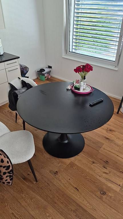 Tavoli: Table ronde noire 120cm / Black round table 120cm – Usato da Binz venduto da eli_p8cn 2