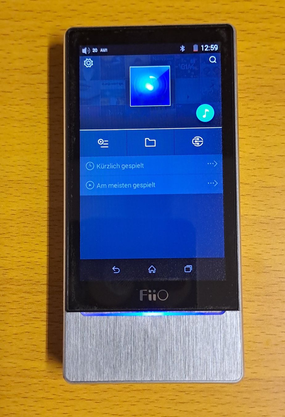 Lettore multimediale portatile: Fiio X7 High-Res Music Player ab 1.- – Usato da Bünzen venduto da Rtron 1