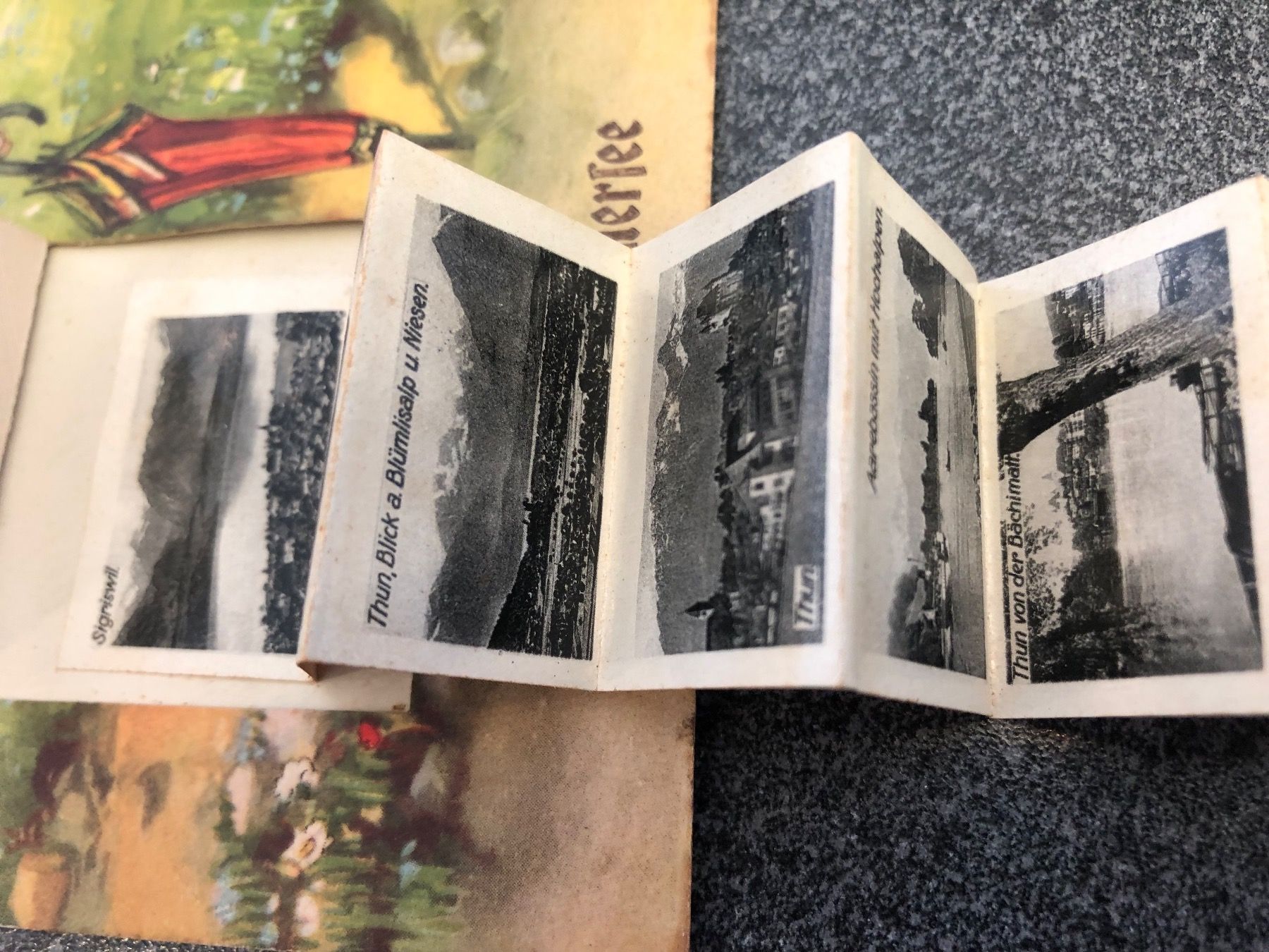 Ansichtskarten: GRUSS vom THUNERSEE - rare LEPORELLO- Ansichtskarte – Gebraucht aus Winterthur von SchatzchischtliWinti 5