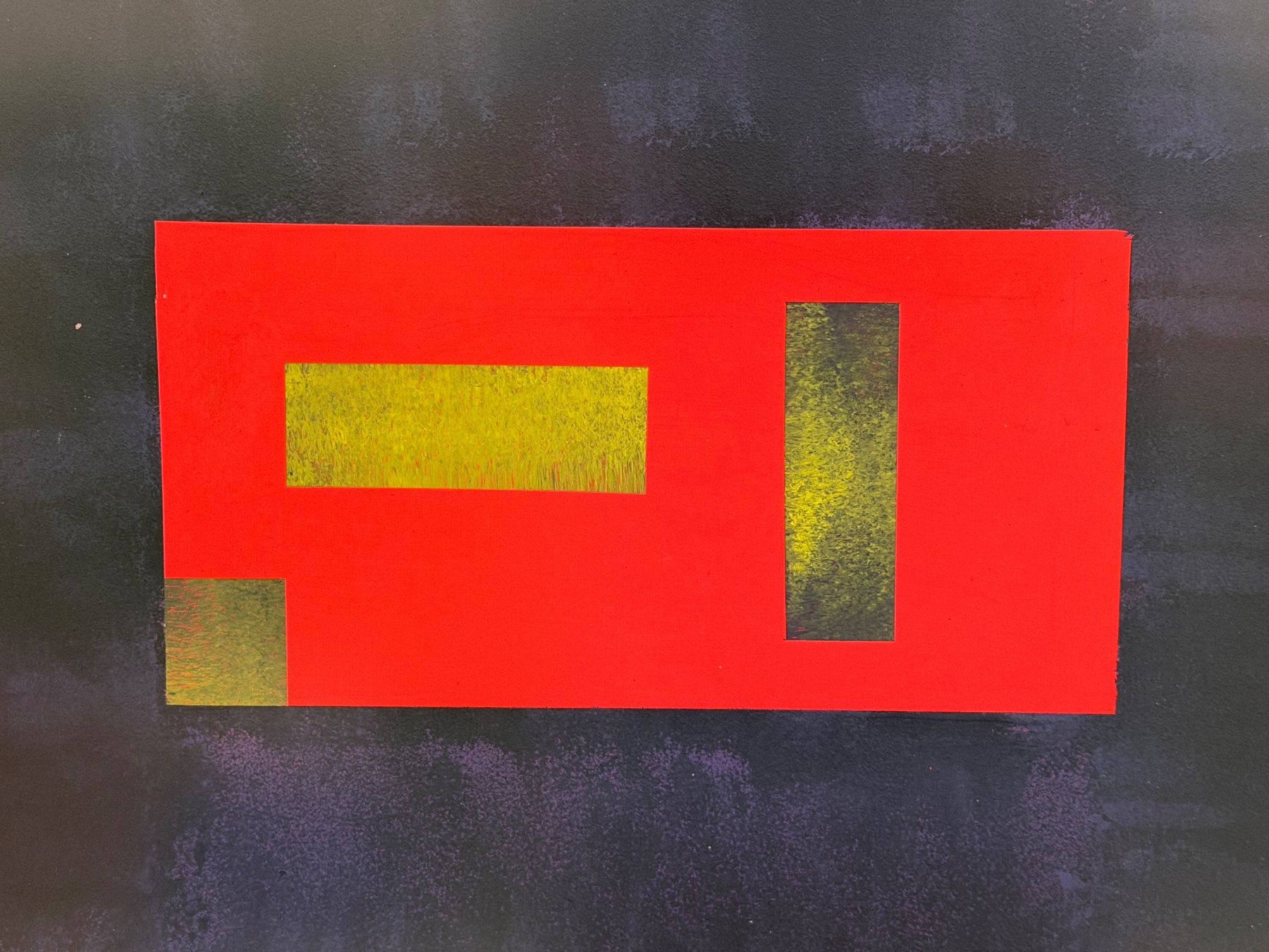 Gemälde: Jehle 05 abstraktes Gemälde – Gebraucht aus Basel von PAUL_ART 1