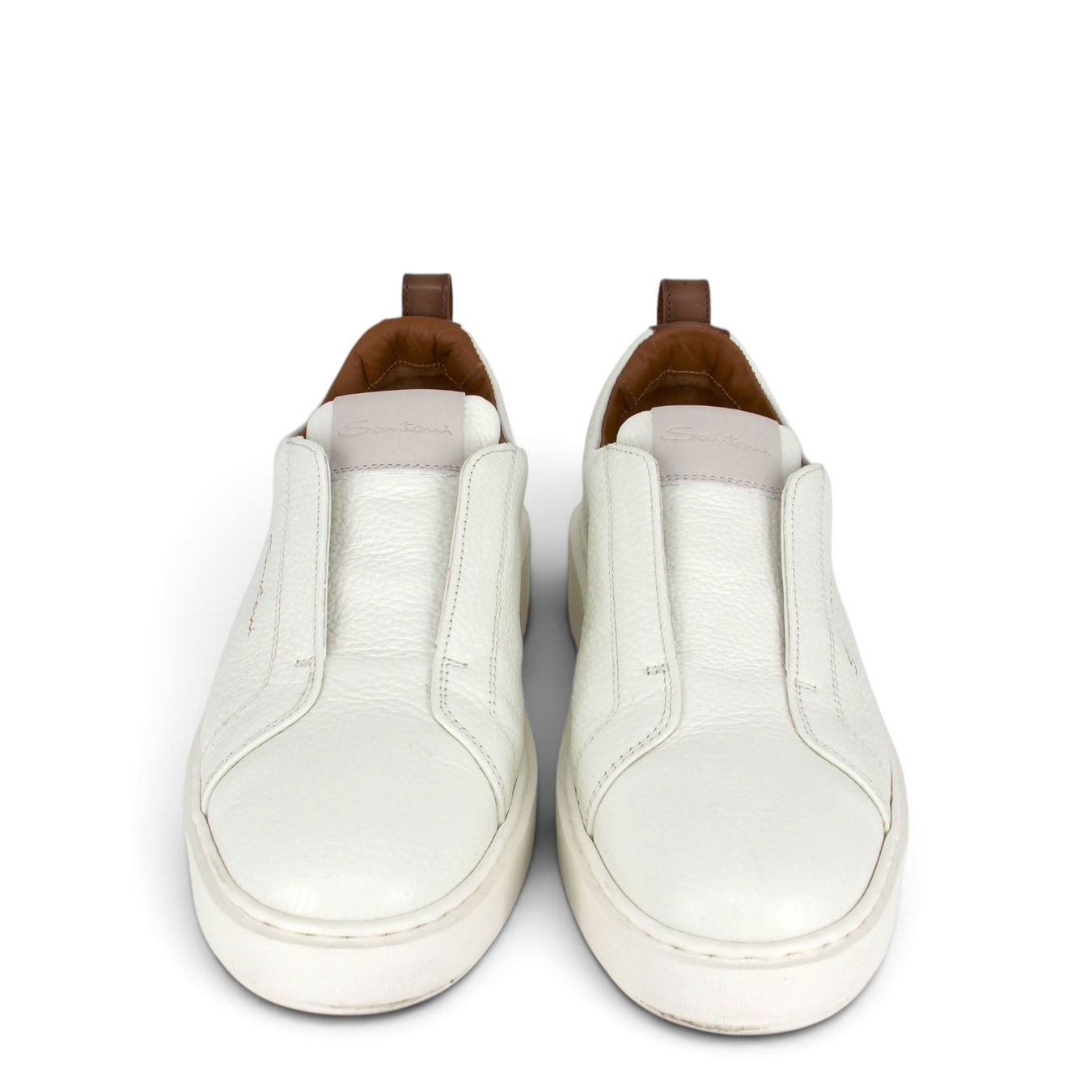 Santoni Scarpe da donna: Santoni Sneaker weiss Gr. 37 – Usato da Binningen venduto da Designerlabels 3