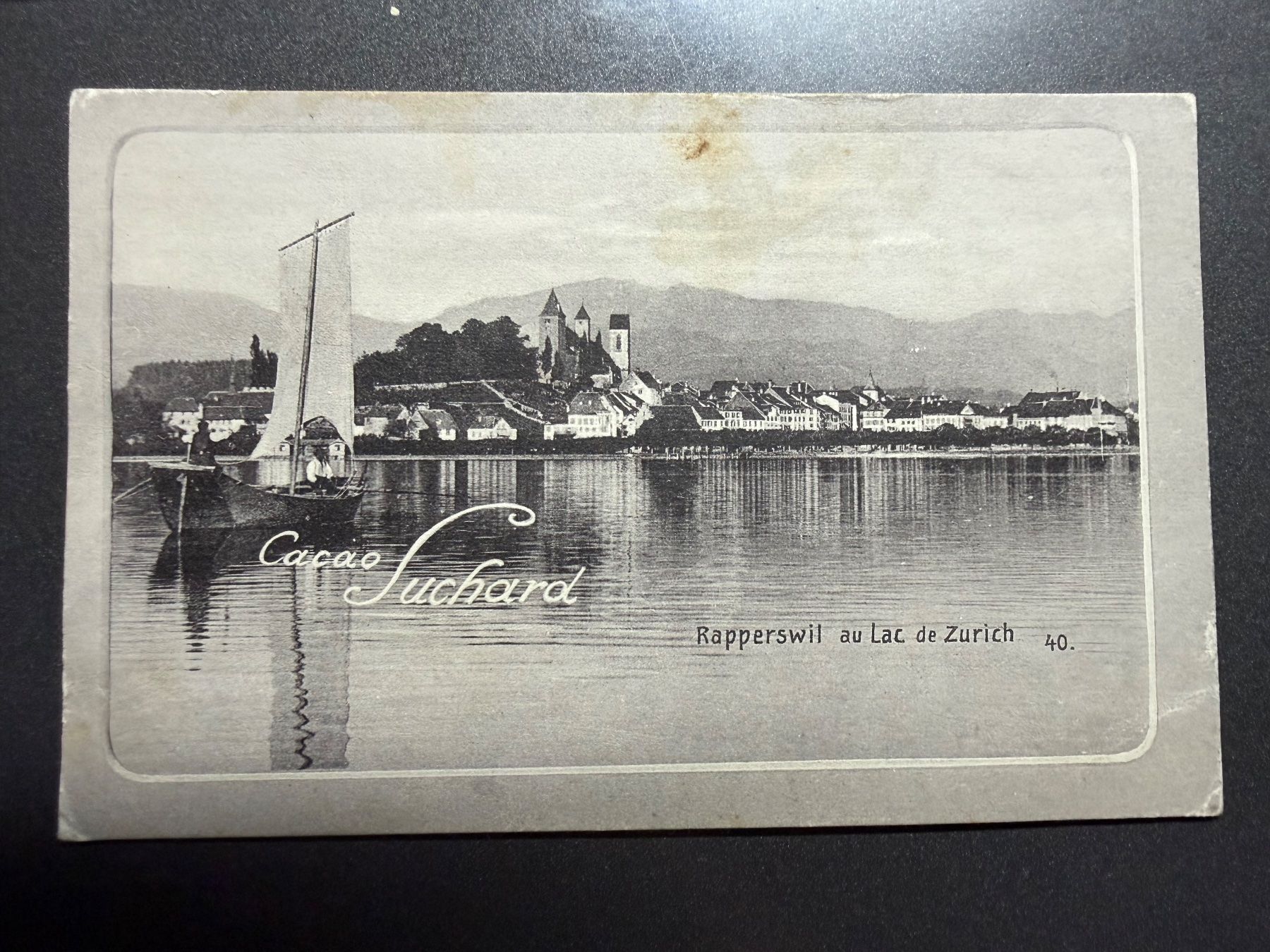 Cartoline postali: Suchard AK Rapperswil ** – Nuovo (secondo la descrizione) da untervaz venduto da Wingert