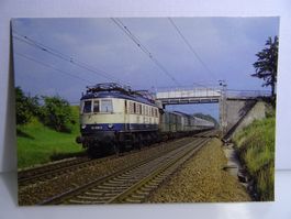 Postkarte DB Schnellzug Lokomotive 118 028 Haspelmoor 1982.