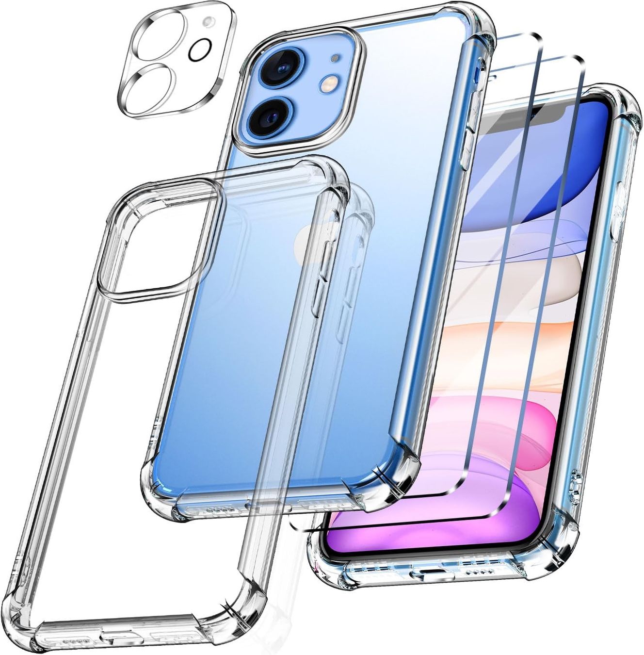 Cover & Protezioni schermo: New&Teck Case for iPhone 11 (6.1) – Nuovo e nell'imballaggio originale da Riehen venduto da babba1958