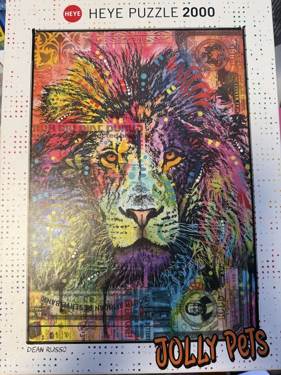 Heye Puzzle: Puzzle Löwe / 2000 / komplett – Usato da Regensdorf venduto da isatoby9591