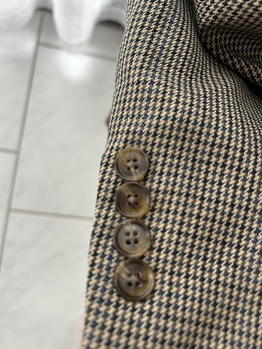Ralph Lauren Giacche: Ralph Lauren Houndstooth Blazer, Men's Size 44, Canada – Nuovo (secondo la descrizione) da Saland venduto da ele_vc96 4