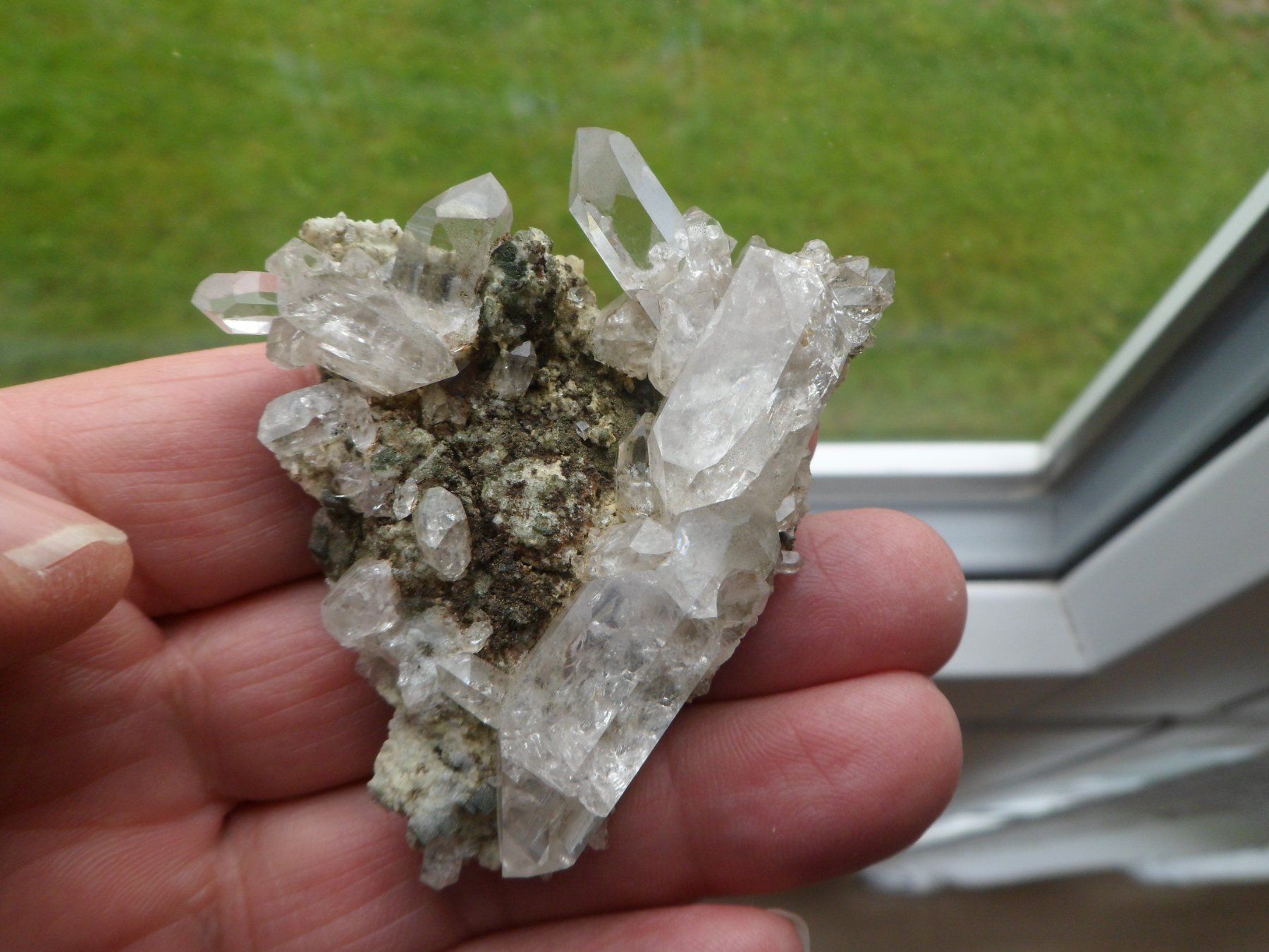 Mineralien & Heilsteine: Bergkristall Schweiz – Gebraucht aus Affoltern am Albis von Fossil60