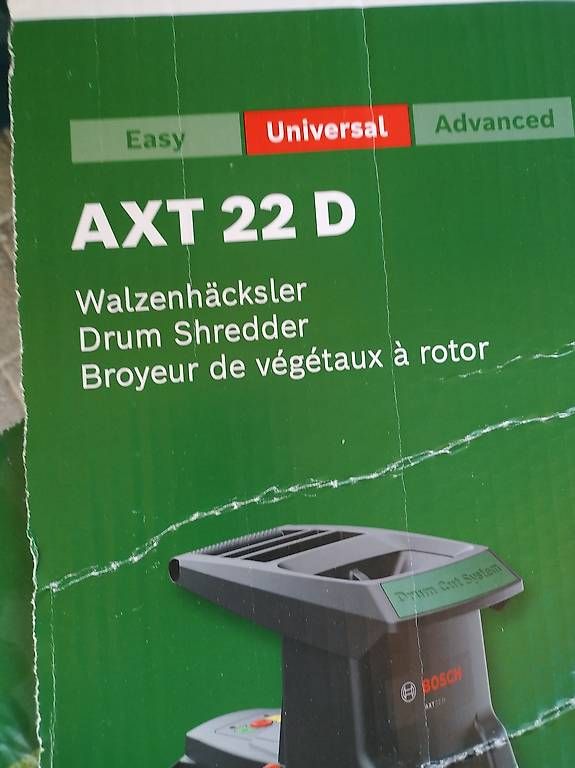 Bosch Trinciatrici: Bosch Elektrohäcksler AXT22D – Usato da Inkwil venduto da Desi02 1