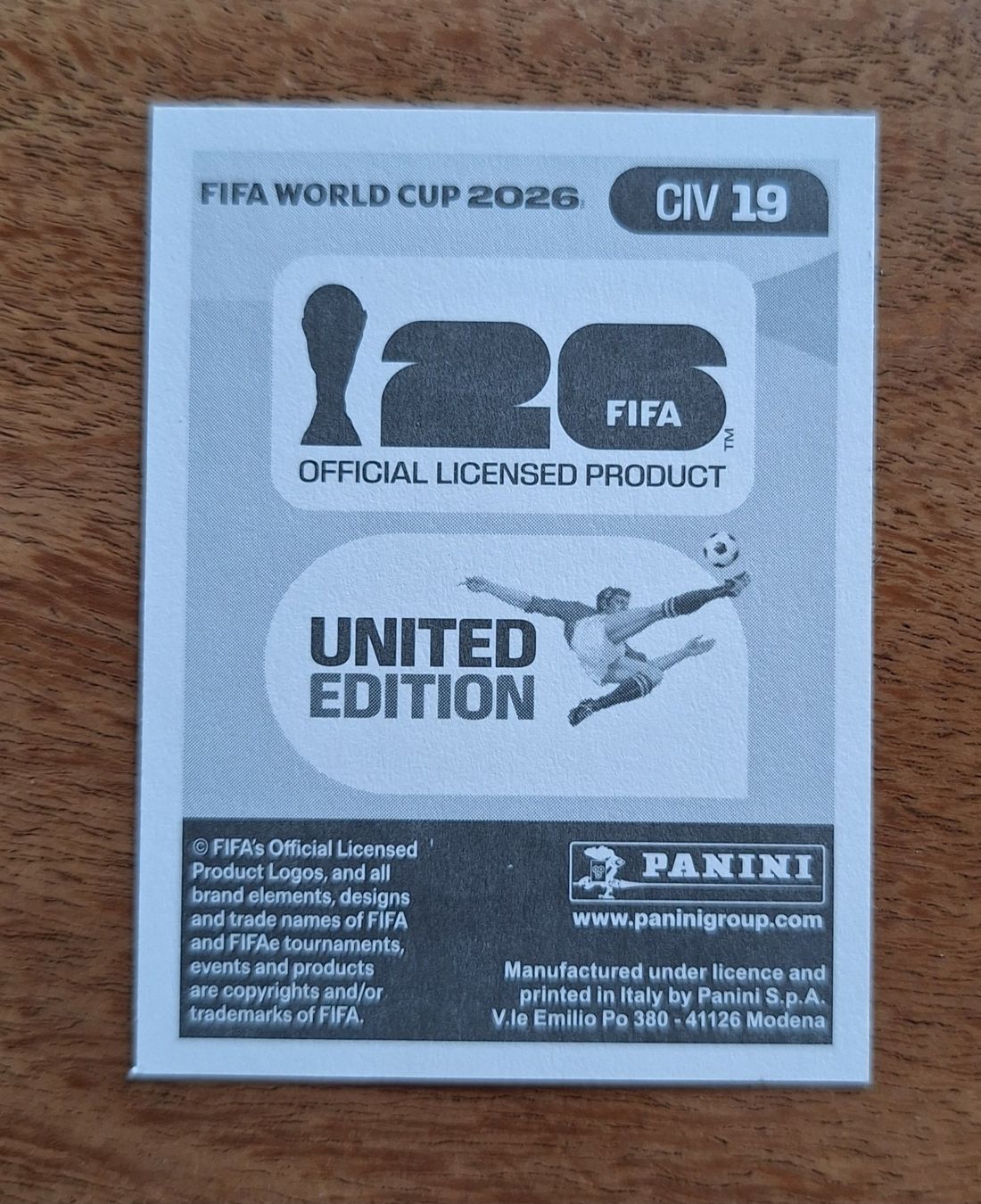 Panini Carte collezionabili: Panini Evann Guessand CIV 19 – Nuovo (secondo la descrizione) da Romanens venduto da Crocette 1