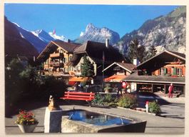 Kandersteg 1176 m, B.O., Dorfstrasse