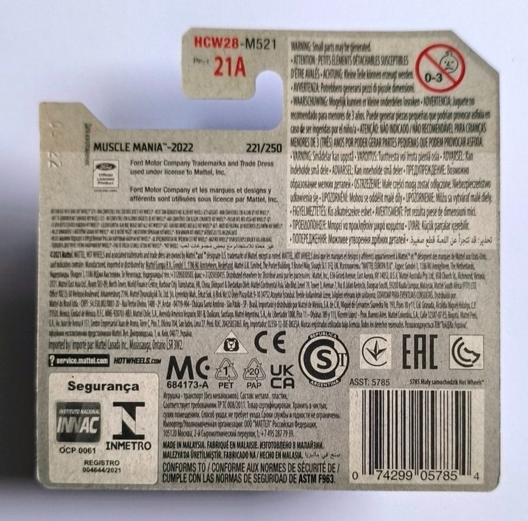 Hot Wheels #39 84 Ford Mustang SVO (2022) Sammelversand möglich (Neu und