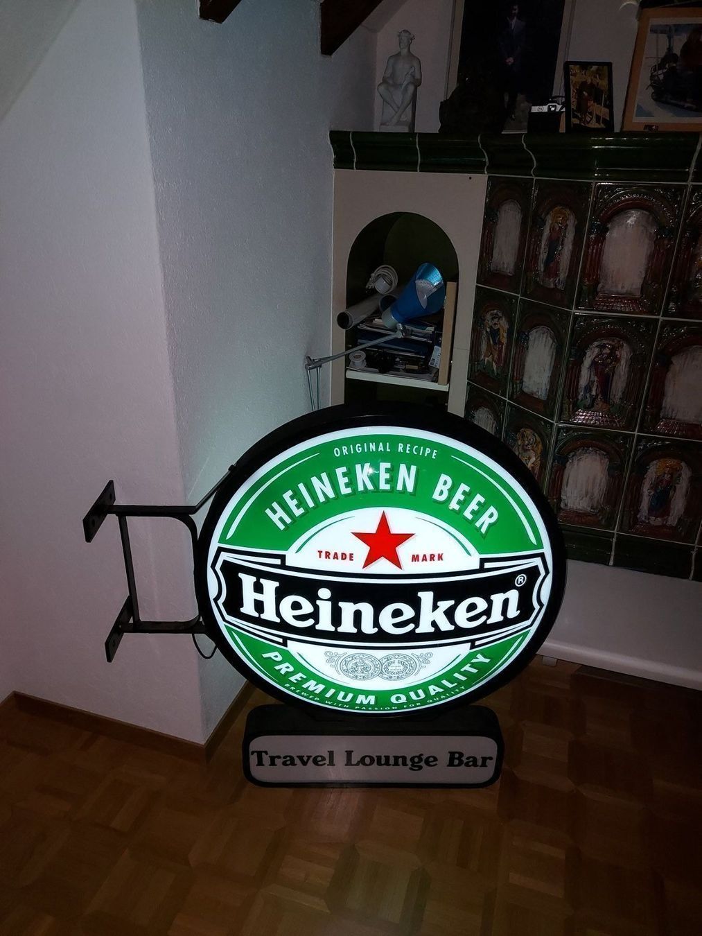 Lampade: Heineken Leuchtreklame – Usato da neuhausen am rheinfall venduto da Tadeuss 1