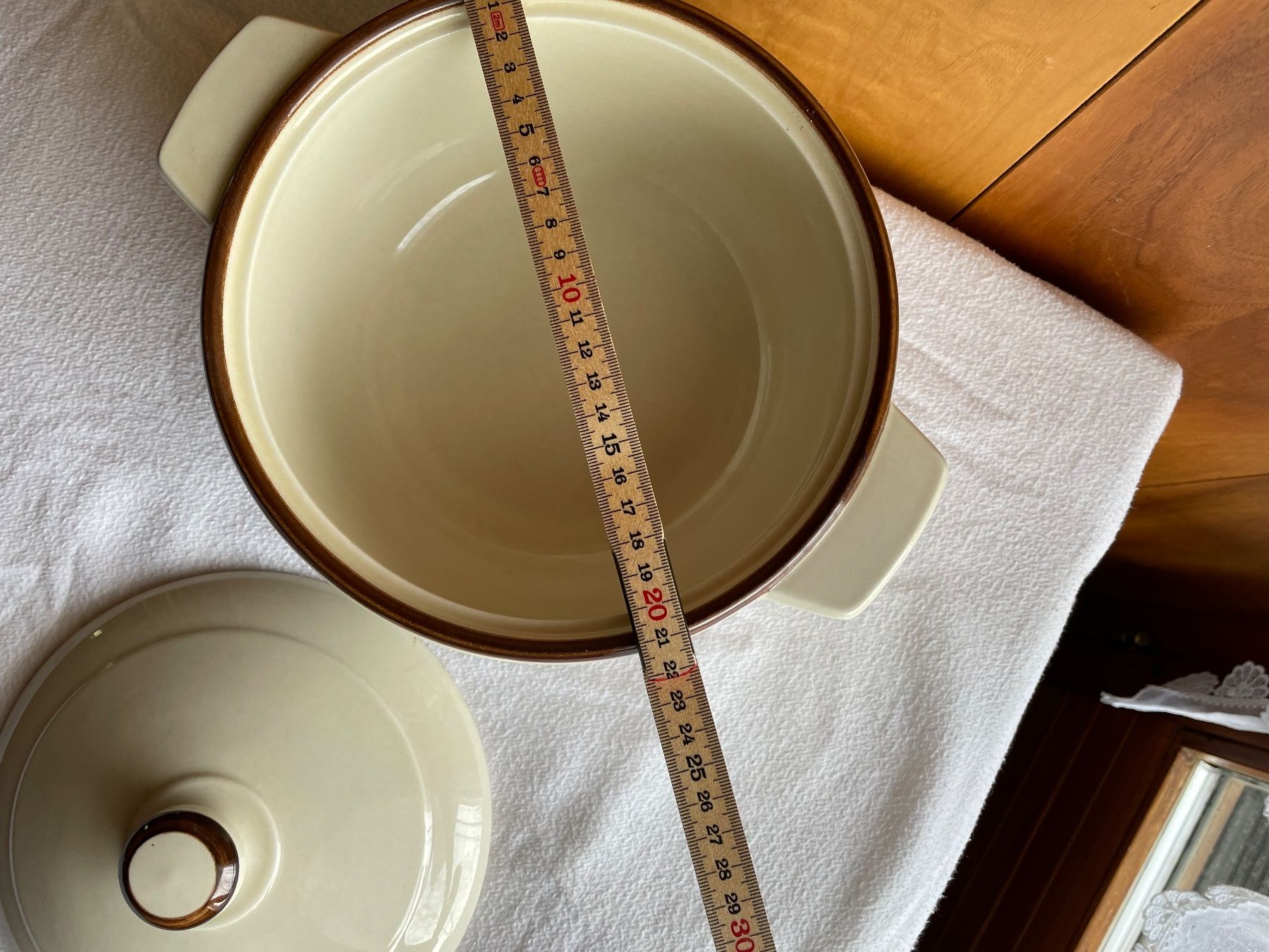 Rössler Töpfe: Rössler Suppentopf mit Deckel – Gebraucht aus Huttwil von Bolpa 4