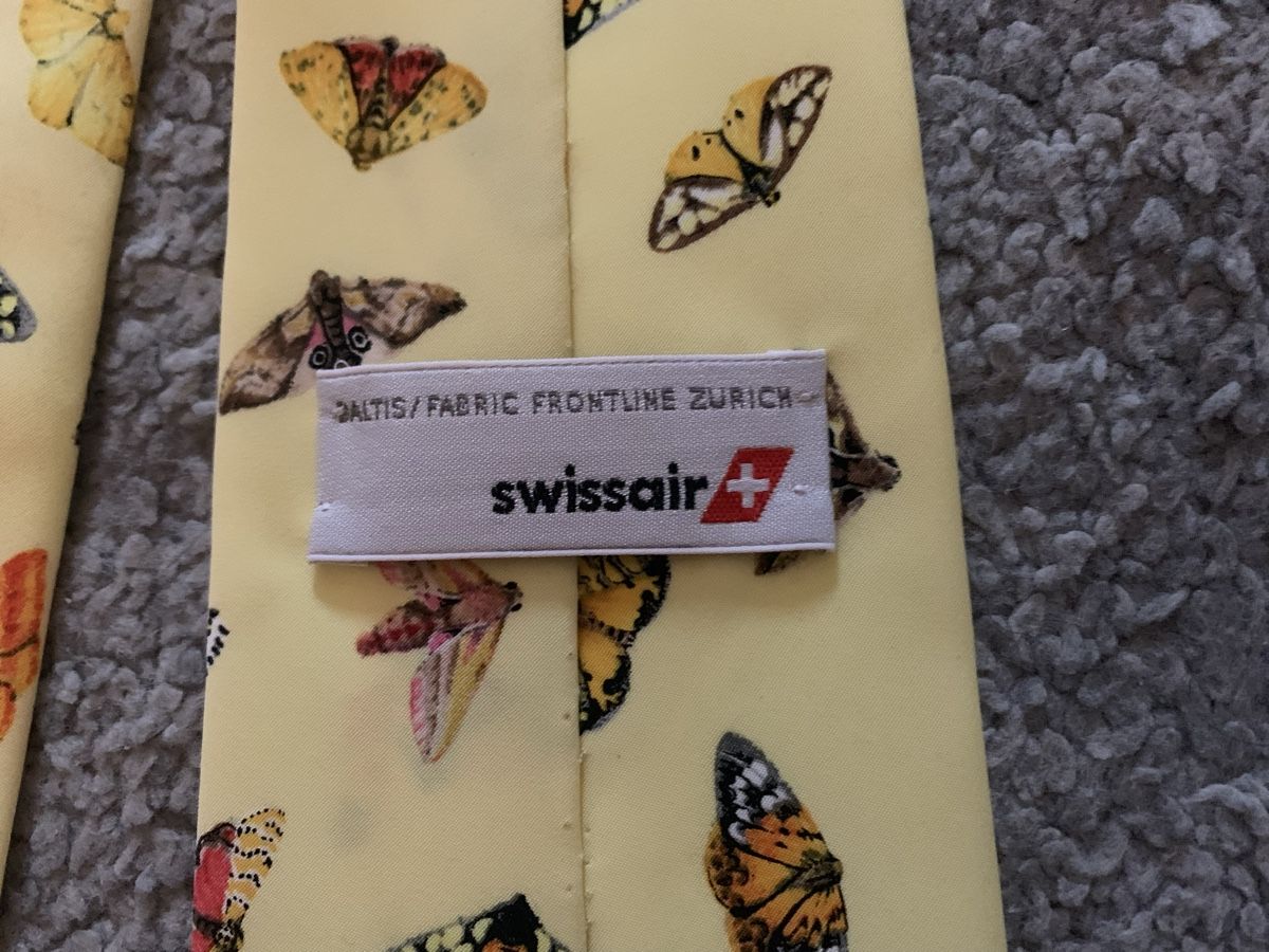 Cravates: Alte Swissair Krawatte  – D'occasion à Esslingen par Gargamel011 3