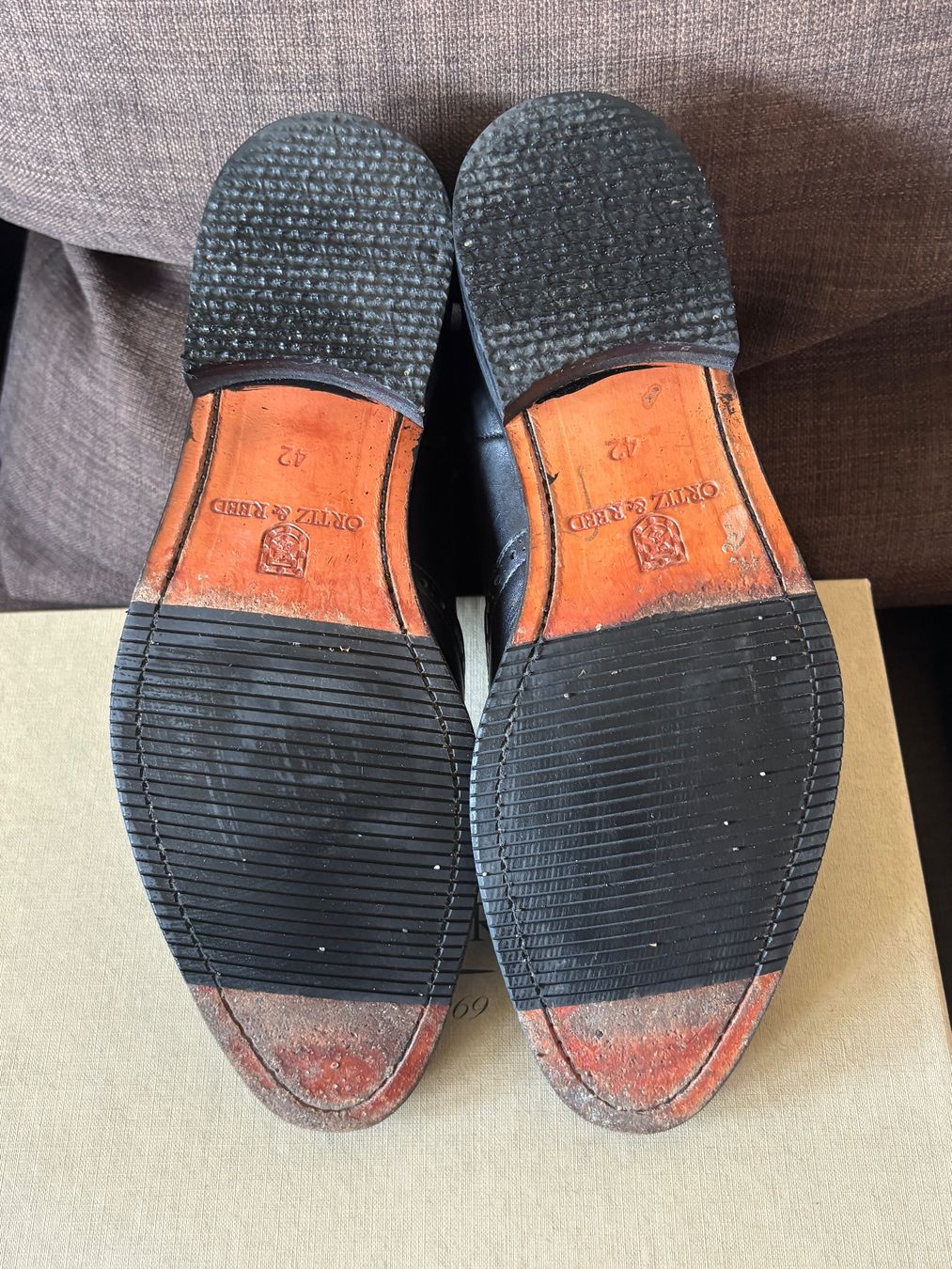 Scarpe da uomo: Herren Stiefeletten Ortiz & Reed Gr. 42 – Usato da Genève venduto da Buens4 5