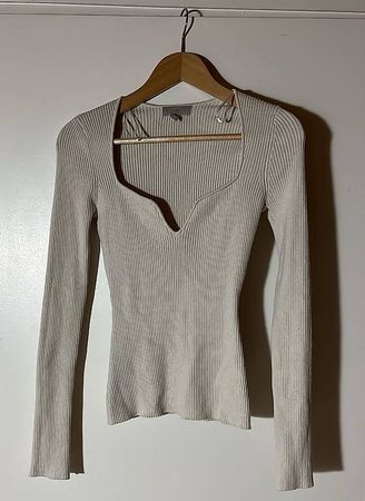 Top H&M beige S / H&M Top beige S