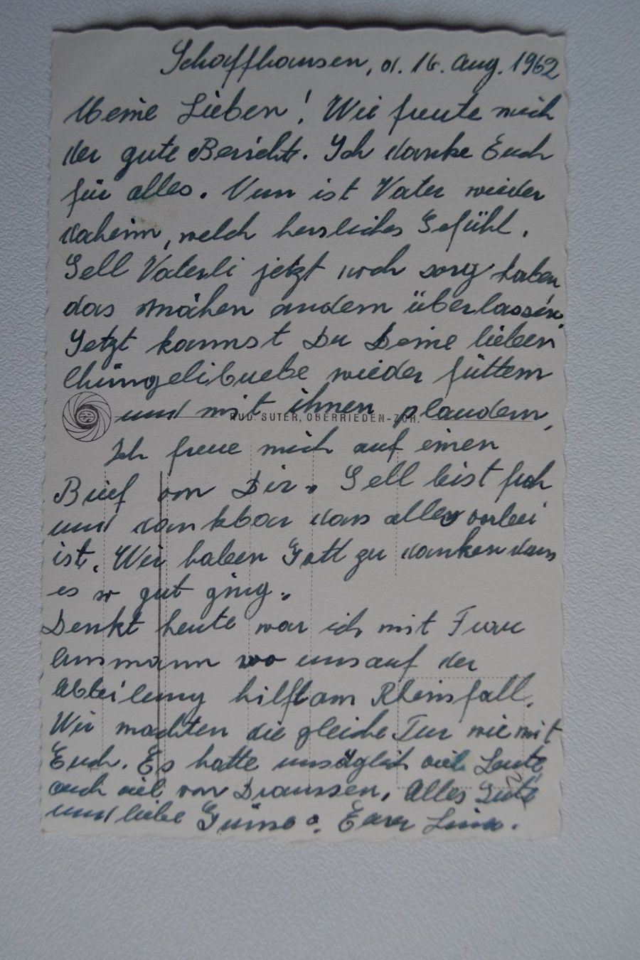 Cartoline postali: Rheinfall bei Neuhausen – Usato da Beinwil am See venduto da kajak55 1