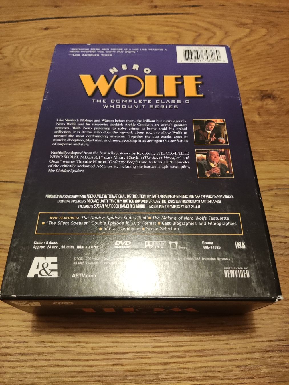 Tous les DVDs: Nero Wolfe - The Complete Classic Whodunit Series Vol. 1-8 – D'occasion à Oberembrach par giu_7ksd 2