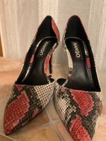 Scarpe decolte’ MANGO pitonate