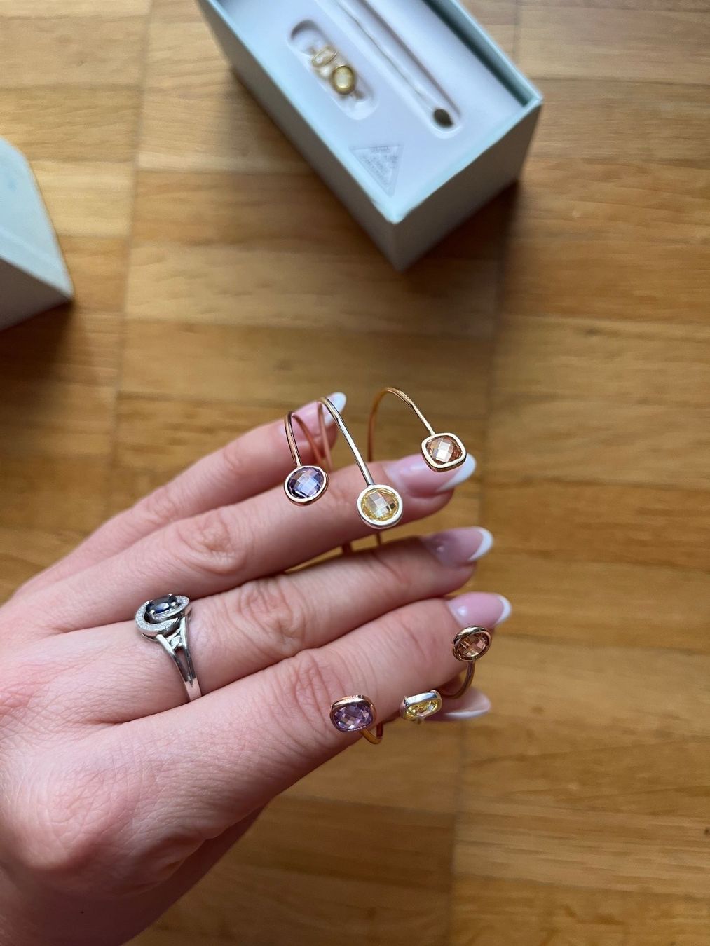 Anelli: Handset Cubic Zirkonia – Nuovo (secondo la descrizione) da Jona venduto da Good_luck_ 3