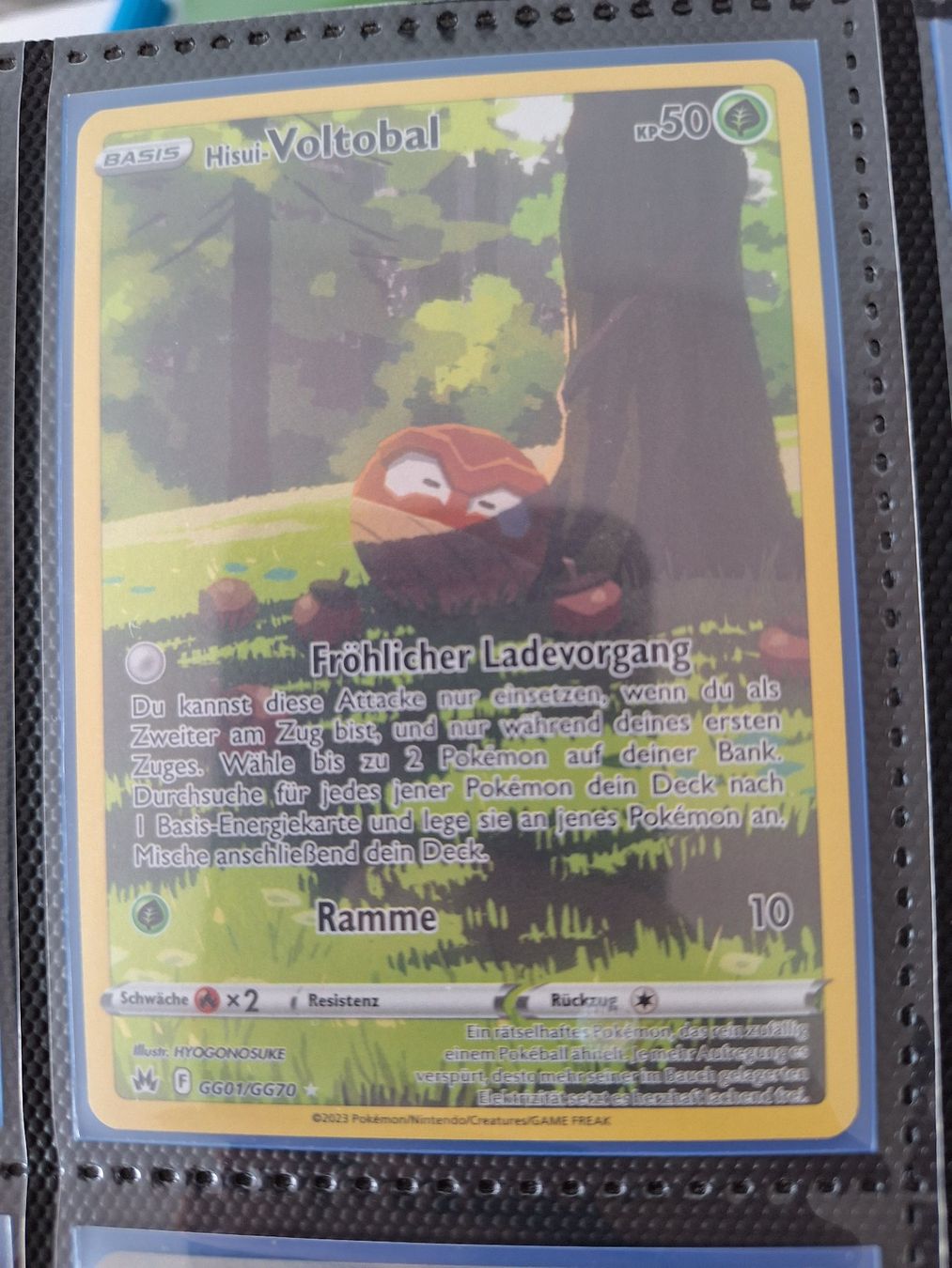 Pokémon Carte collezionabili: Hisui - Voltobal – Usato da Altstätten SG venduto da GGsGameshop