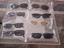 🕶️ 8er Set Modische Sonnenbrillen – verschiedene Stile