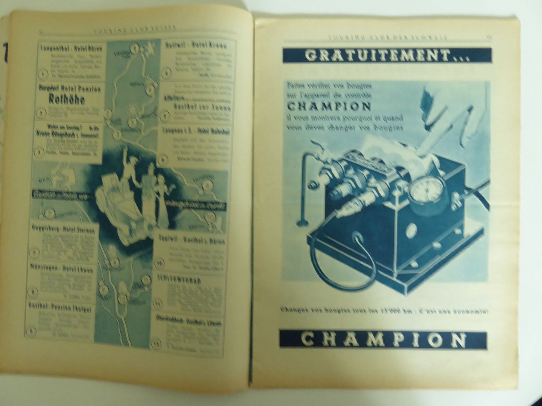 Zeitschriften & Magazine: 1933 Zeitschrift vom T. C. S. – Gebraucht aus Zürich von Chaeffeler 3