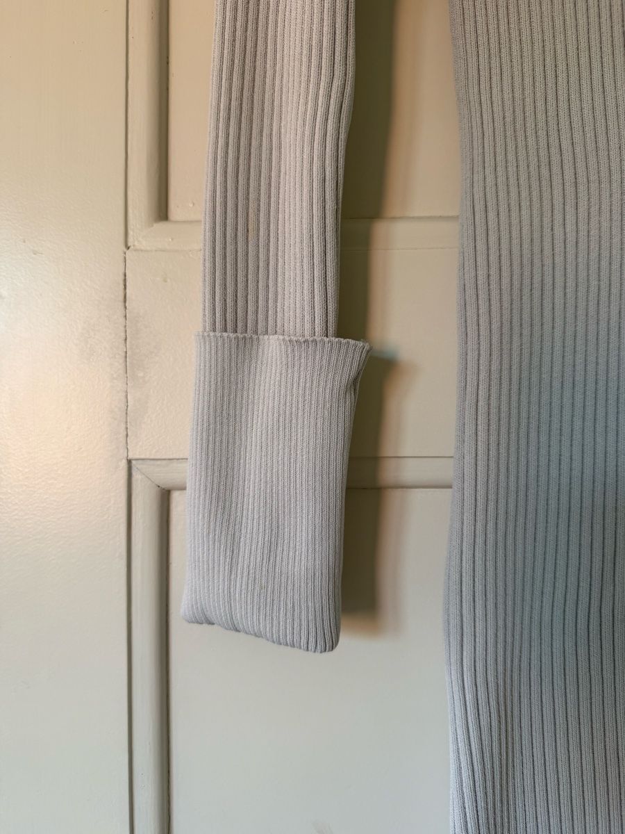 Weekday Kleider: Weekday Kleid gerippt hellgrau – Neu und originalverpackt aus Zürich von mha_mx9n 2