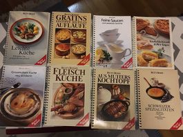 8 Stk. Betty Bossy Kochbücher