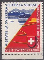 Vignette Besuchen Sie die Schweiz ABC-Kat. Nr. 1933.4315.-