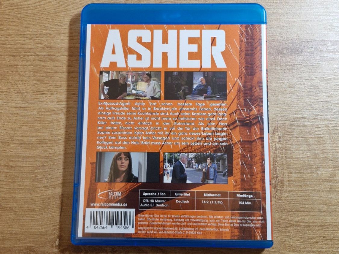 Tutti i DVDs: Asher (2018) Bluray – Usato da Pfungen venduto da Whitie 1