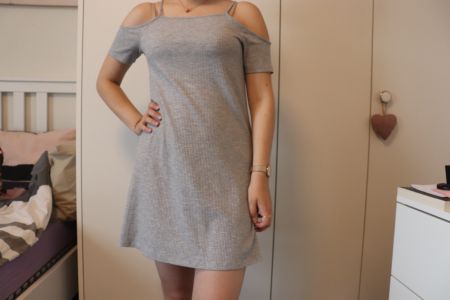 Robe grise H&M Divided
