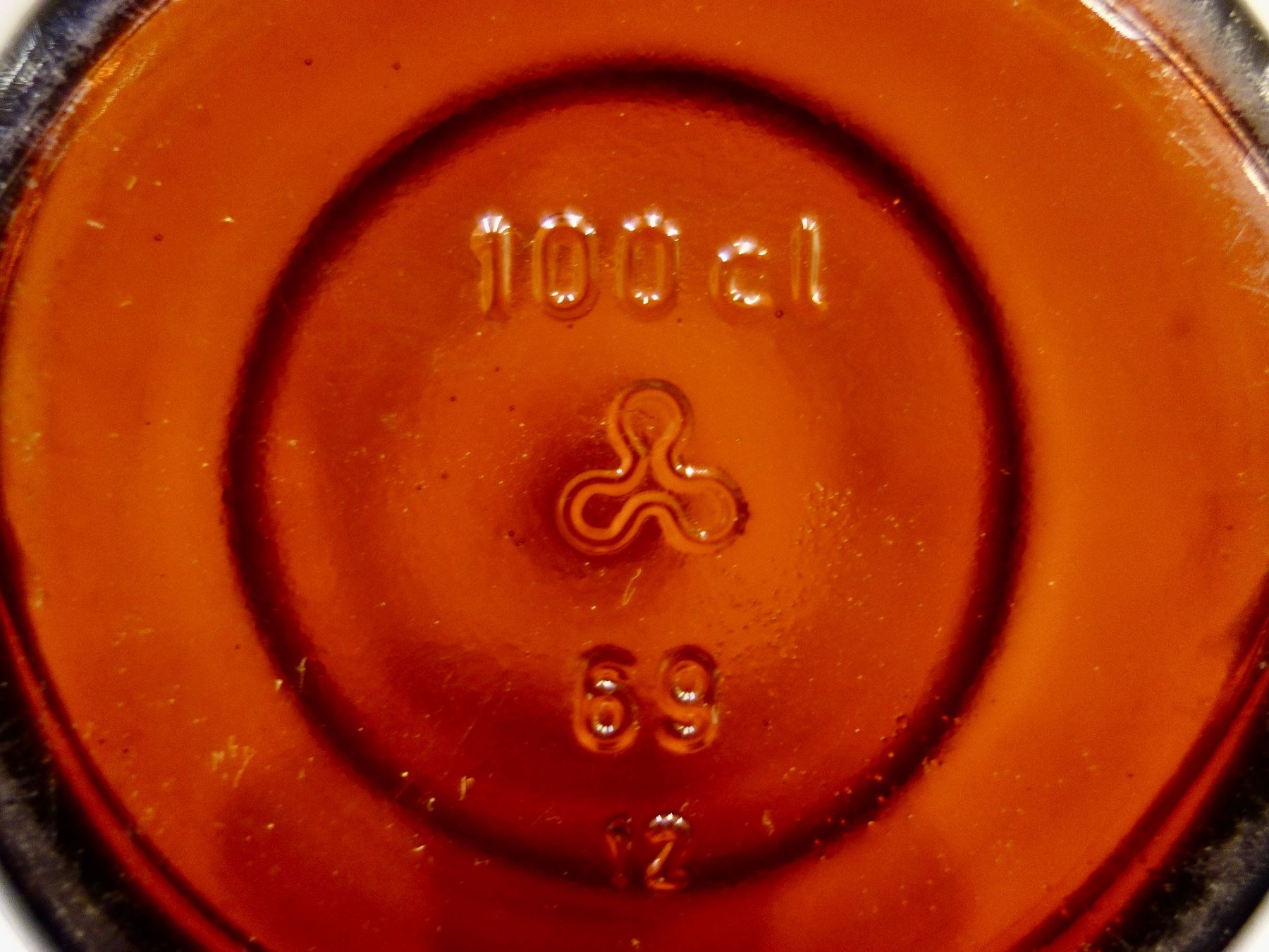 Rivella Gläser, Krüge & Flaschen: alte Flasche RIVELLA 1969 BÜLACH – Gebraucht aus Kerzers von Flaschenposten 8