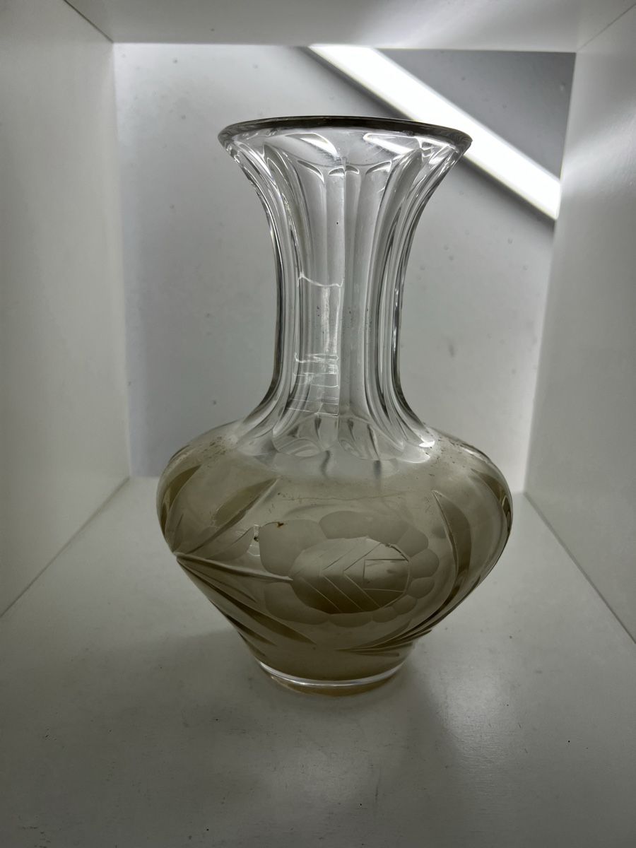 Vasi & Recipienti: Grosse Kristallglas Vase – Usato da Wettingen venduto da NickInc