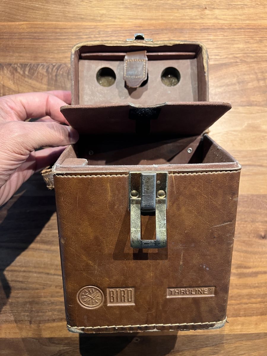 Misurare: 2 Stk. BIRD Wattmeter mit Ledertasche – Usato da Burgdorf venduto da HB9EHO 8