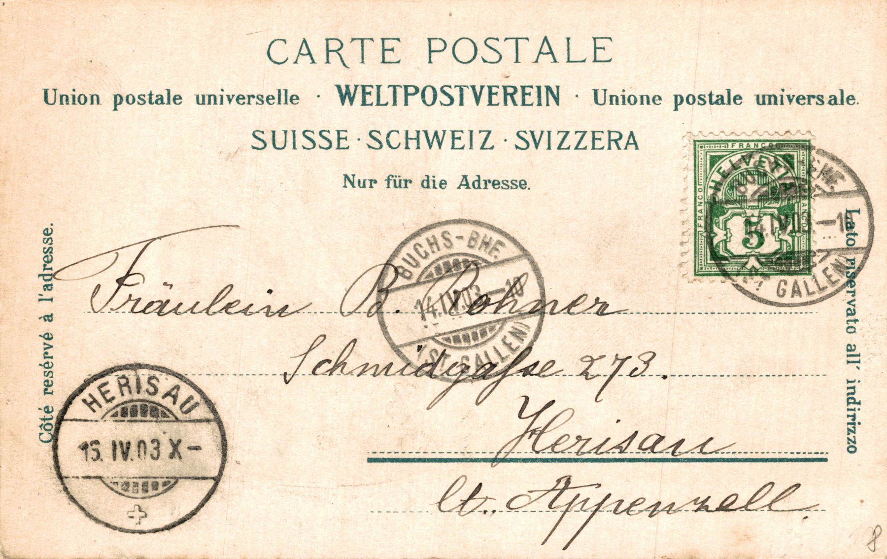 Cartoline postali: Gruss aus Buchs. Werdenberger See – Usato da Bronschhofen venduto da Astore 1
