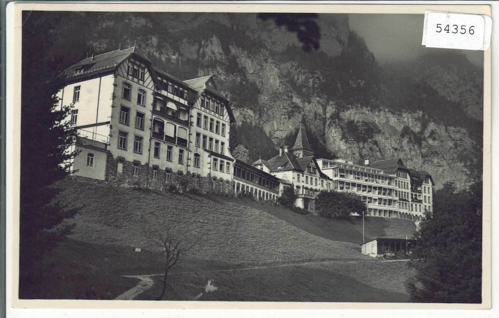 Cartoline postali: Wallenstadtberg - Sanatorium – Usato da Ettingen venduto da Kartenplanet