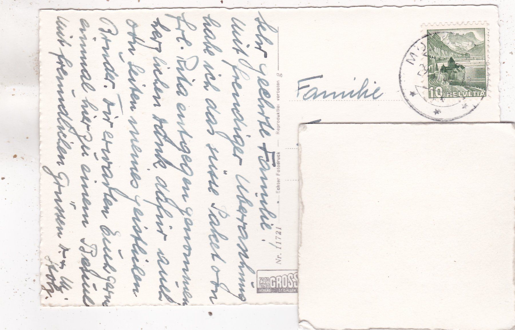 Cartoline postali: Mörschwil mit Bodensee – Usato da Herisau venduto da Lisegrat2008 1