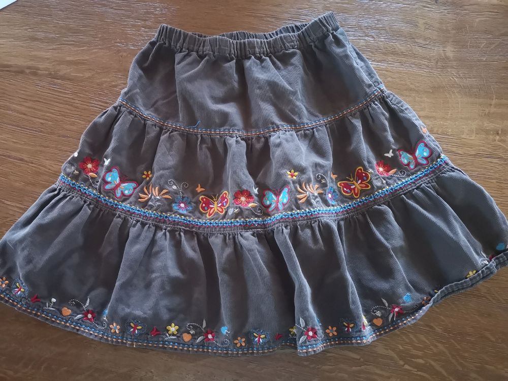 Jupe Pampolina Taille 7 Ans - Occasion Très Bon état - Vêtement Fille