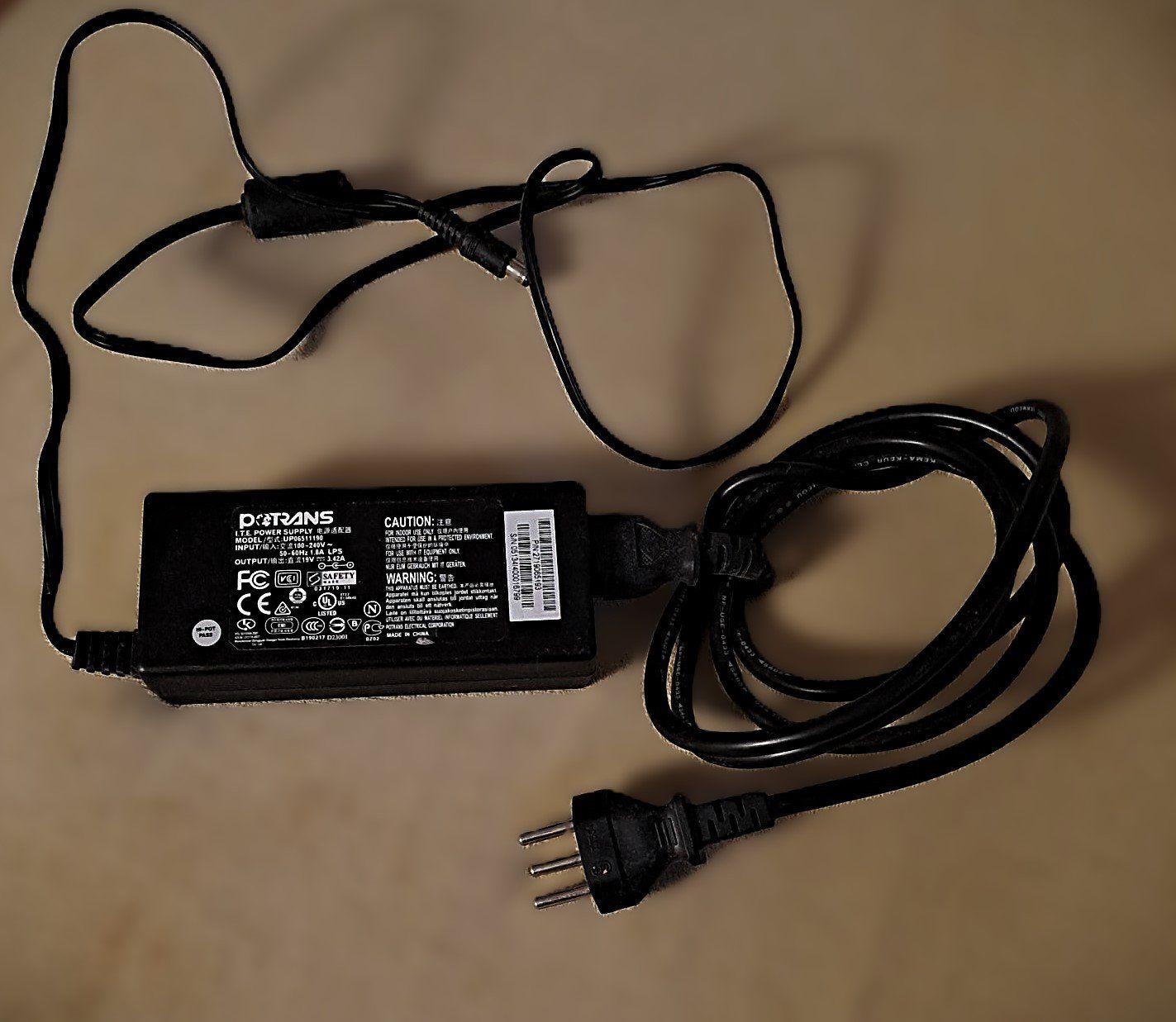 Ladegerät: Original Potrans I.T.E. POWER SUPPLY – Gebraucht aus Zürich von leachim321