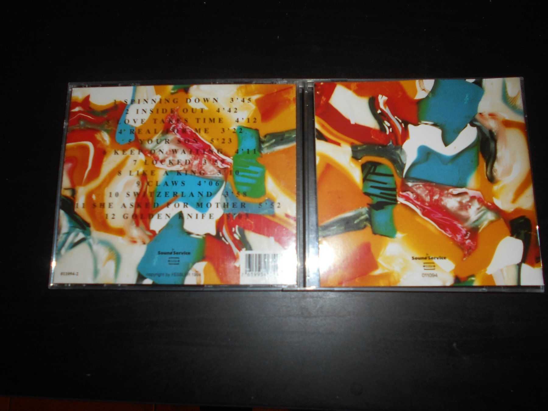 CD: Fessler – Pulse / 1994 – Usato da Aarberg venduto da witchhunter01 1