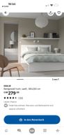 IKEA MALM Bettgestell weiss 180x200 cm guter Zustand