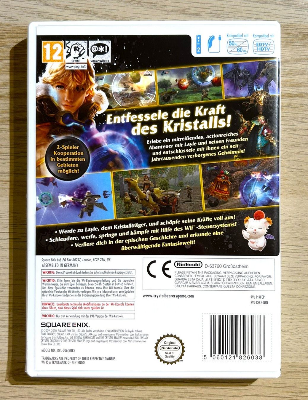 Nintendo Giochi: Final Fantasy Crystal Chronicles: The Crystal Bearers Wii – Usato da St. Gallen venduto da Alpine.Arcade 1