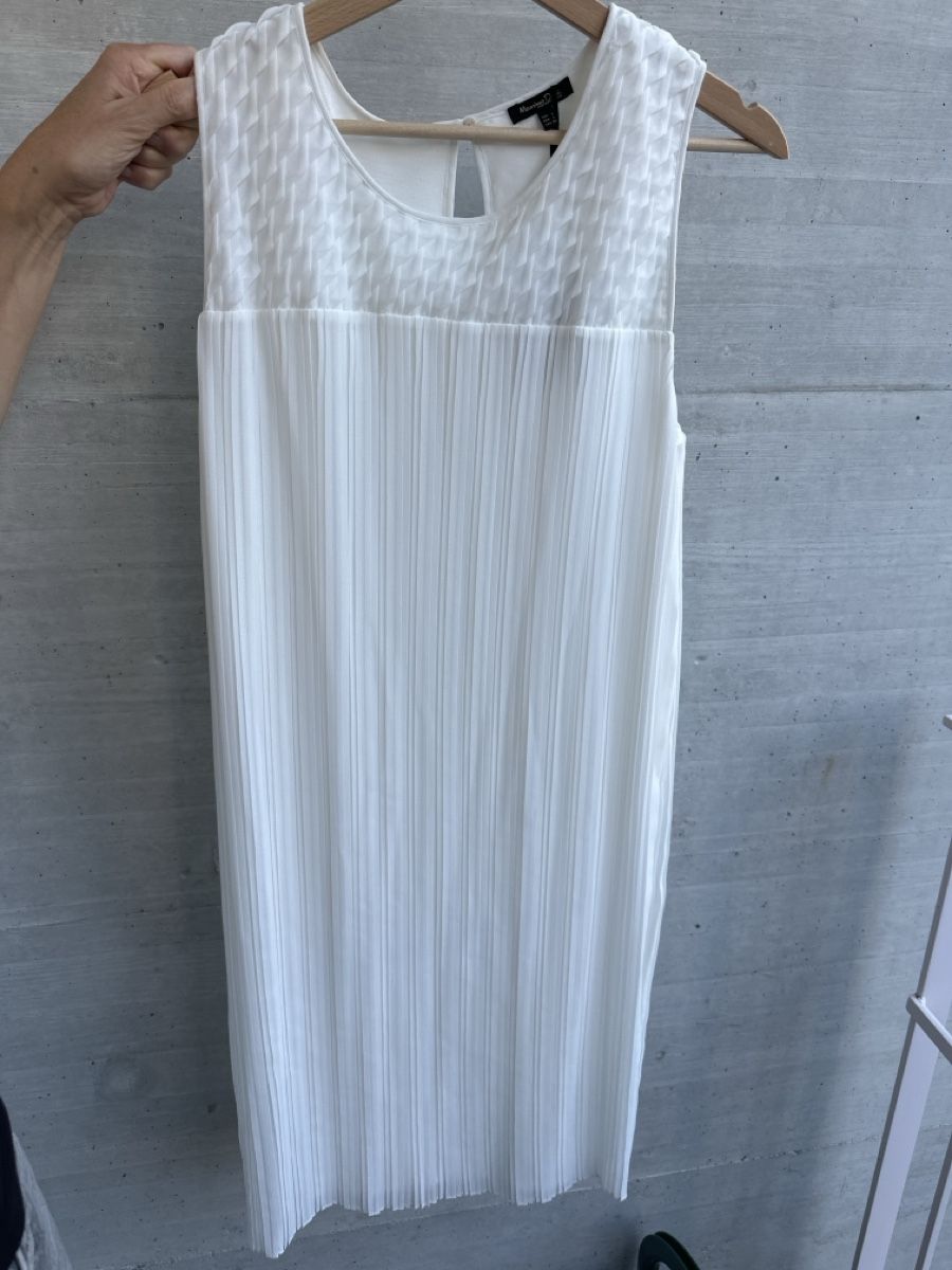 Massimo Dutti Vestiti: Kleid weiss Massimo Dutti Grösse L neuwertig – Nuovo (secondo la descrizione) da Zug venduto da a.marryl 2