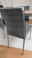 4 moderne Esszimmerstühle
