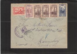 Libanon nach Männedorf ZH , gel. März 1916