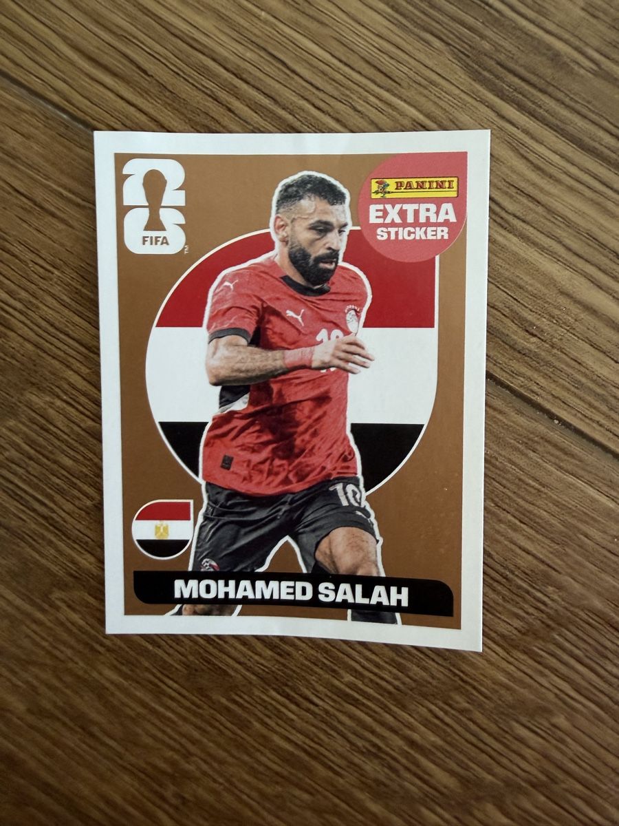 Panini Sammelbilder & Trading cards: Panini WM Bronze Extra Sticker - Salah – Neu und originalverpackt aus Rothenthurm von LaThie